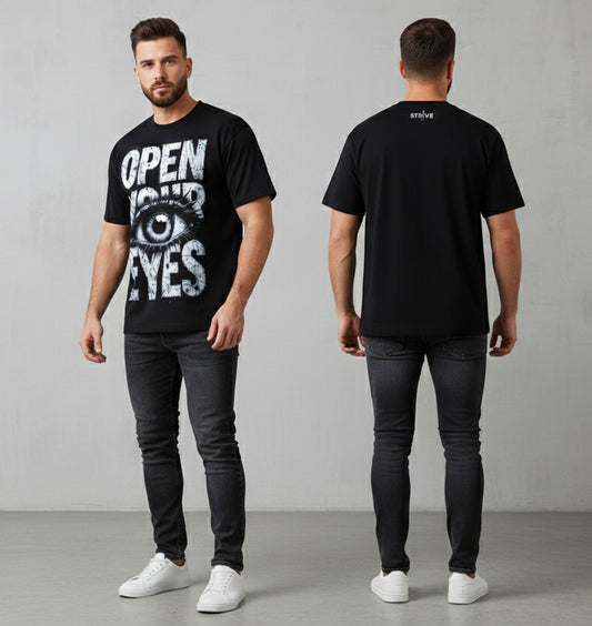 Strive open eyes black