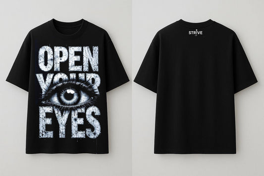 Strive open eyes black